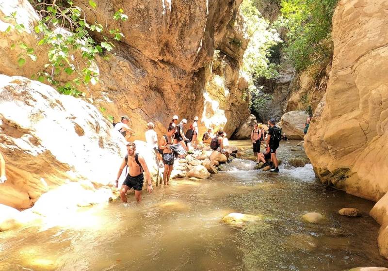 Ο Ορειβατικός στο φαράγγι της Νέδας