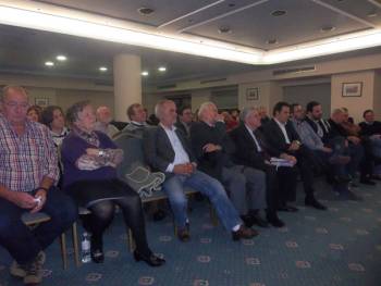 Χειμωνάς και Αλευράς μίλησαν στην Καλαμάτα