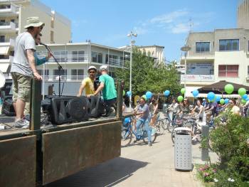 Μουσική ποδηλατοβόλτα στην Καλαμάτα (φωτογραφίες)