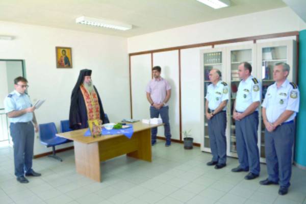 Αγιασμός στις Διευθύνσεις Αστυνομίας Μεσσηνίας και Λακωνίας