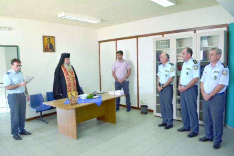 Αγιασμός στις Διευθύνσεις Αστυνομίας Μεσσηνίας και Λακωνίας