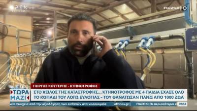 Κτηνοτρόφος με 4 παιδιά έχασε όλο το κοπάδι λόγω ευλογιάς