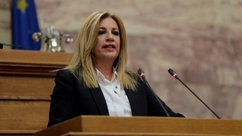 Φ. Γεννηματά: Λάθος επιλογή η μη ψήφιση της αμυντικής συμφωνίας Ελλάδας-ΗΠΑ