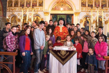 Κοπή πίτας κοινωνικού φροντιστηρίου