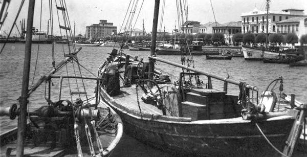 Το λιμάνι τη δεκαετία του 1930