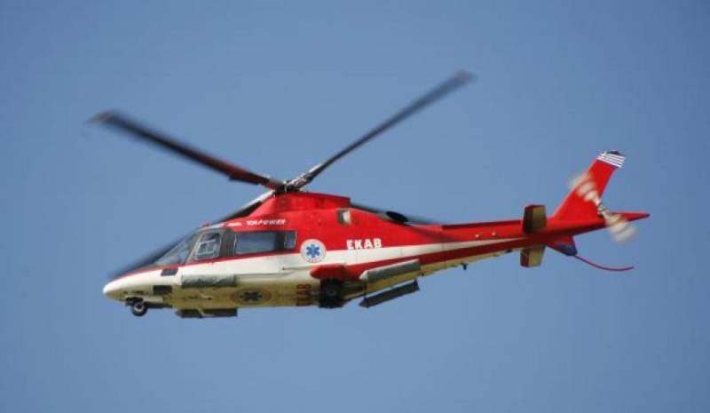 Στο ελικοδρόμιο των Παξών γέννησε μια 28χρονη τα δίδυμα αγοράκια της