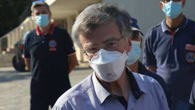 Επίσκεψη Σ. Τσιόδρα - Β. Παπαγεωργίου στον Ευρώτα Λακωνίας: Θα εφαρμοστούν τα κατάλληλα μέτρα ώστε να περιοριστεί η διασπορά στην περιοχή