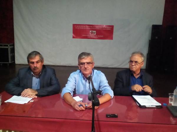 "Προγραμματικές θέσεις της κυβέρνησης της Αριστεράς" παρουσίασε στους Γαργαλιάνους ο Δραγασάκης