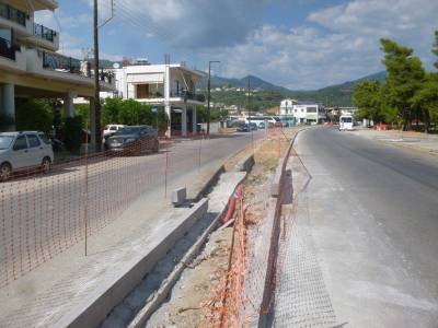 Με αργούς ρυθμούς τα έργα στην Αρτέμιδος