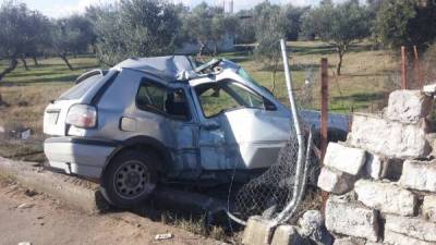 Σοβαρό τροχαίο με έναν τραυματία έξω από τη Μεσσήνη