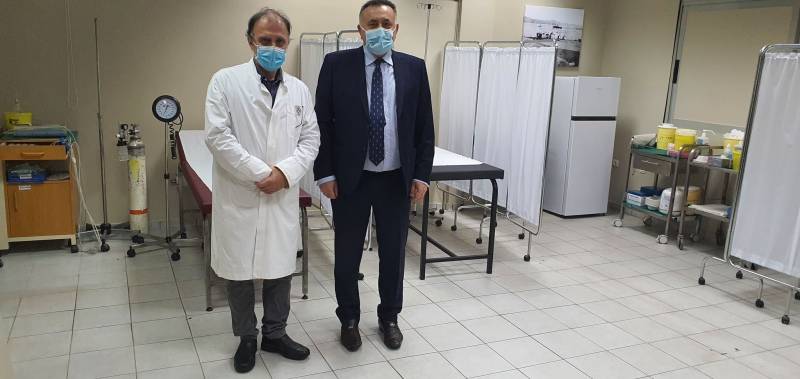 Στο Κέντρο Υγείας Καλαμάτας ο επίκουρος καθηγητής Παθολογίας Παν. Χαλβατσιώτης