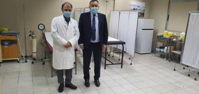 Στο Κέντρο Υγείας Καλαμάτας ο επίκουρος καθηγητής Παθολογίας Παν. Χαλβατσιώτης