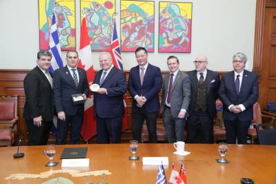 Επίσημη επίσκεψη του δημάρχου Καλαμάτας στον Καναδά - Σημαντικές επαφές με θεσμικούς και επιχειρηματικούς φορείς