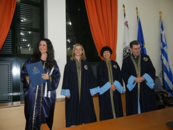 Φωτογραφίες από τη ορκωμοσία αποφοίτων στο Πανεπιστήμιο Πελοποννήσου