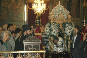 Ολοκληρώνεται το προσκύνημα της κάρας του Αγίου Ραφαήλ