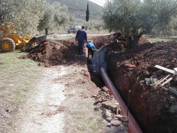Εκτροπή της κυκλοφορίας για την ολοκλήρωση της αποχέτευσης Πύλου