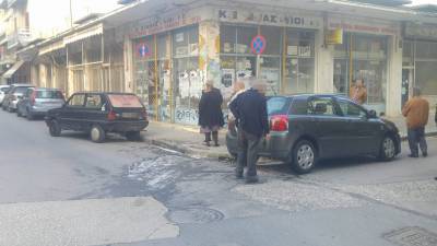 Τροχαίο στο κέντρο της Καλαμάτας