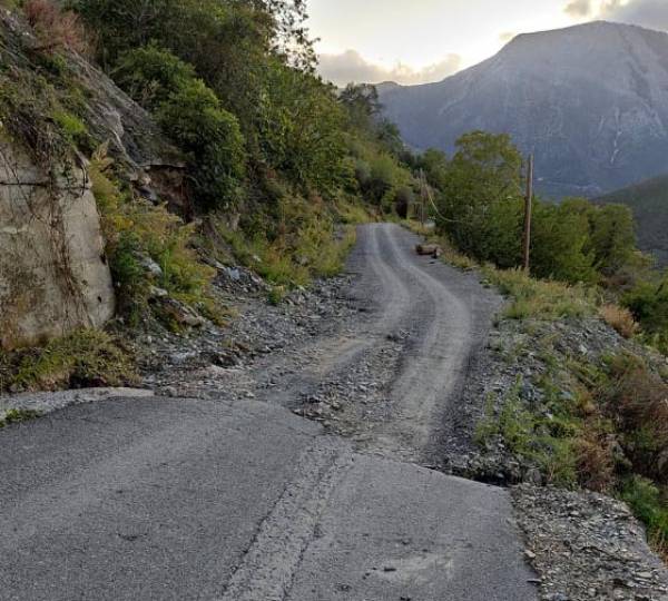 Ανησυχία στην Αλαγονία για την κατάσταση των δρόμων
