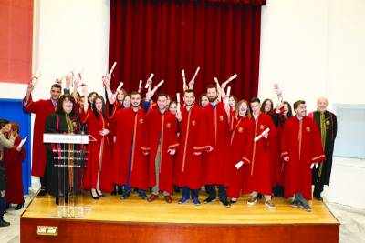 55 πτυχιούχοι ορκίστηκαν στο ΤΕΙ Πελοποννήσου