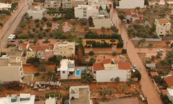 Drone καταγράφει τις ανυπολόγιστες καταστροφές στο Θριάσιο Πεδίο (Βίντεο)