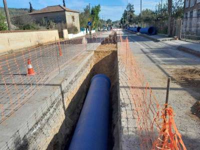Με αργό ρυθμό το έργο του νέου αγωγού Φ800