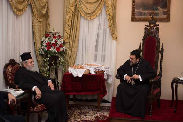 Ο Ευστάθιος στη γιορτή του Χρυσόστομου Μεσσηνίας (φωτογραφίες)