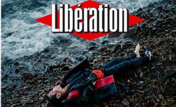 Tο συγκλονιστικό πρωτοσέλιδο της Liberation για τα νεκρά παιδιά στο Αιγαίο