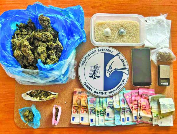 19χρονος διακινούσε ναρκωτικά στην Καλαμάτα