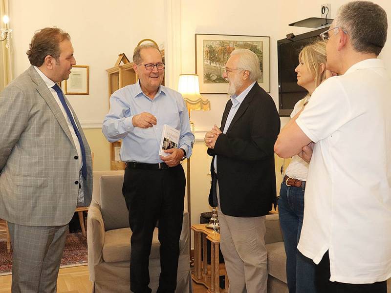 Ο Ι. Σμαραγδής στο Νίκα για την ταινία για τον Καποδίστρια