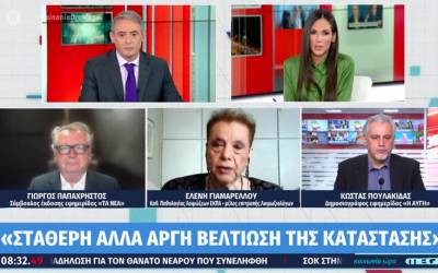 Γιαμαρέλλου: Το click away είναι ασφαλές - Τα πράγματα δείχνουν ότι υπάρχει μια σταθερή αλλά αργή βελτίωση (Βίντεο)