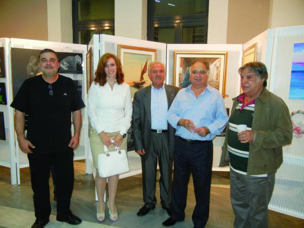 Ομαδική έκθεση ερασιτεχνών ζωγράφων