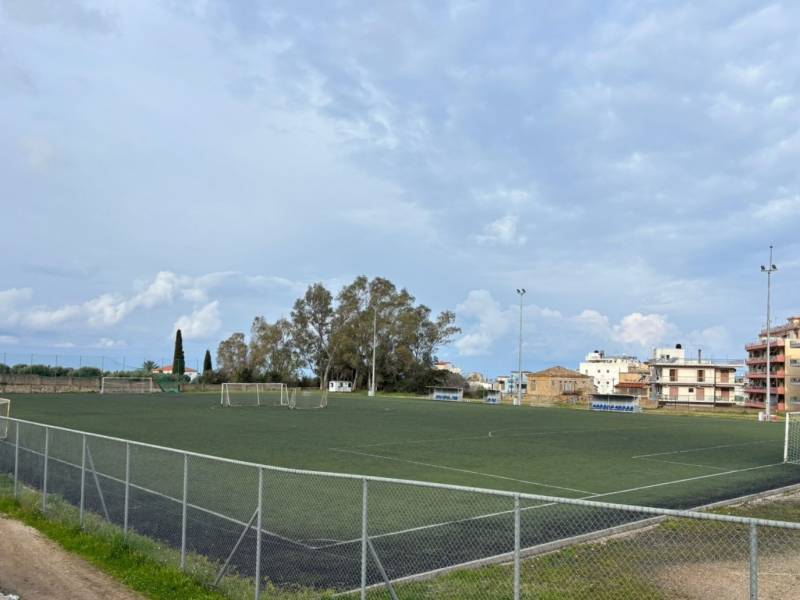 Ο Μαντάς για τα έργα στα γήπεδα της Τριφυλίας