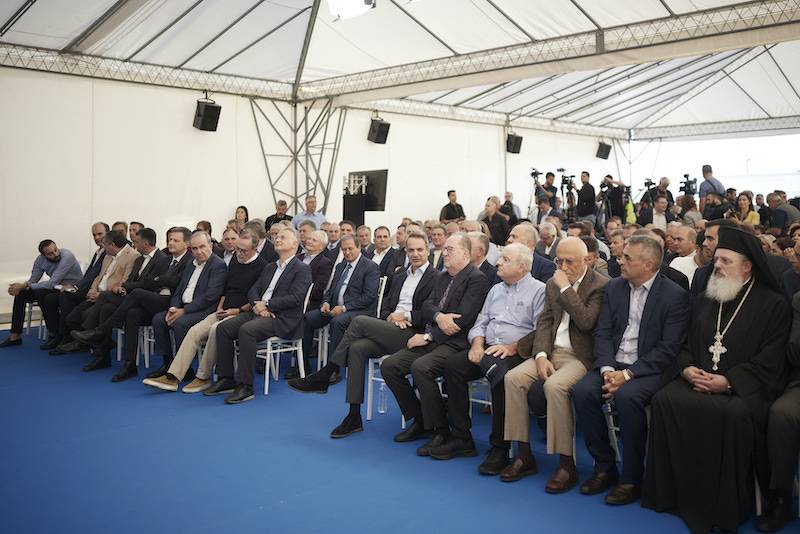Ο πρωθυπουργός εγκαινίασε το εργοστάσιο στην Παλαιόχουνη: “Έργο Νίκα η μονάδα για τα απορρίμματα” (βίντεο)