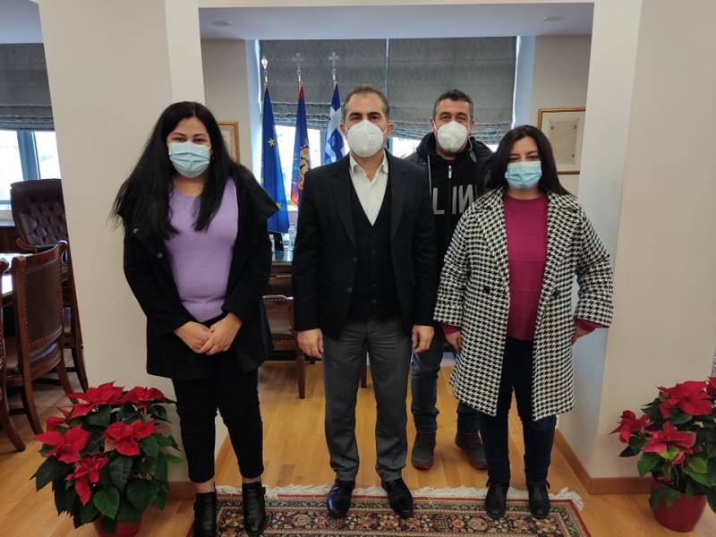 Γονείς από τα Ειδικά Σχολεία επισκέφθηκαν τον δήμαρχο Καλαμάτας