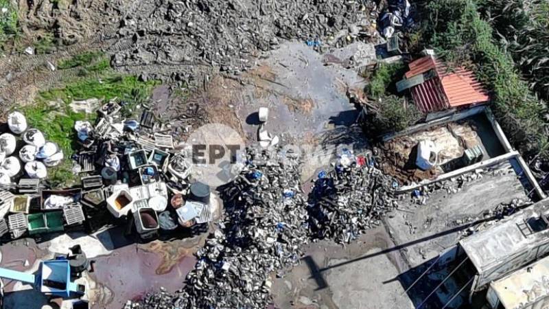 Πρέβεζα: Μεγάλη περιβαλλοντική ρύπανση στον Λούρο – Παράνομη ταφή αποβλήτων από την Κέρκυρα (Βίντεο)