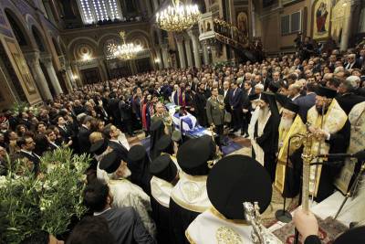 Αποχαιρετισμός Σαμπαζιώτη σε Κωνσταντίνο Μητσοτάκη