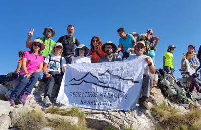 Ο Ορειβατικός στη Δυτική Μεσσηνιακή Μάνη
