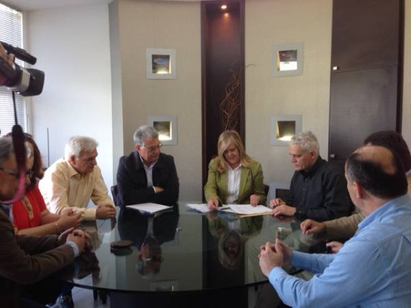 Σπάρτη: Με Τζανετέα συναντήθηκε ο Γ. Τσιρώνης