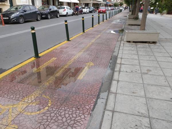 Λίμνες στον ποδηλατόδρομο