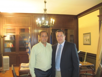 Στο Στυλιανίδη ο πρόεδρος της Τοπικής Κοινότητας Παρορίου