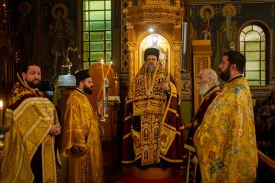 Ο Ακάθιστος Ύμνος στην Ιερά Μητρόπολη Μεσσηνίας