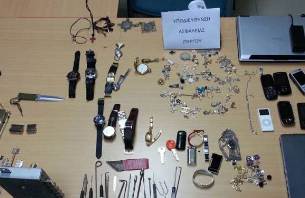 Εξαρθρώθηκε σπείρα Γεωργιανών διαρρηκτών που είχε ρημάξει τη Μεσσηνία και την Ηλεία