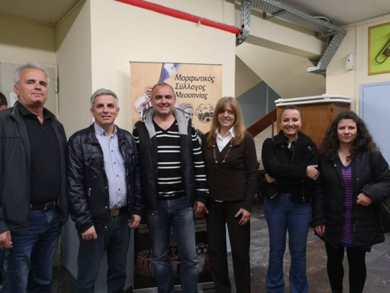 Μάκαρης στον Μορφωτικό Σύλλογο Καλαμάτας