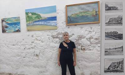Ολοκληρώνεται η έκθεση ζωγραφικής της Μαρίας Χαιρέτη