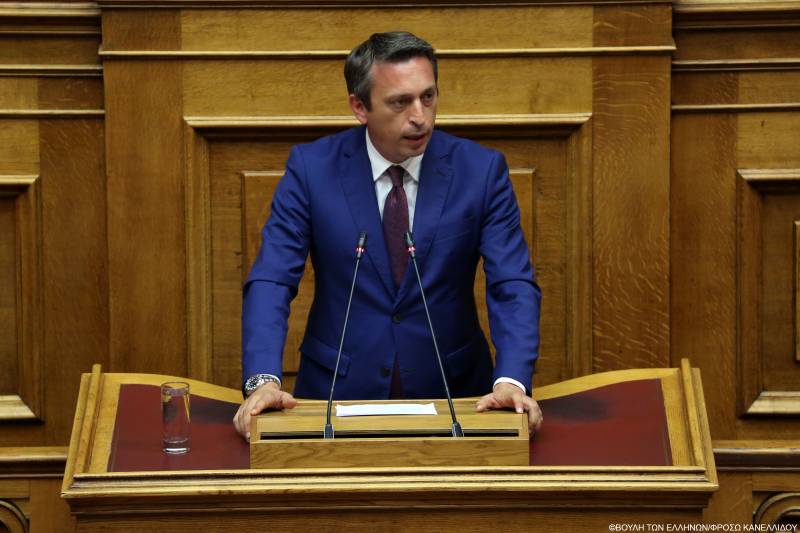 Ομιλία Μαντά στη Βουλή για στήριξη αγροτικών προϊόντων