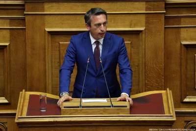 Ομιλία Μαντά στη Βουλή για στήριξη αγροτικών προϊόντων