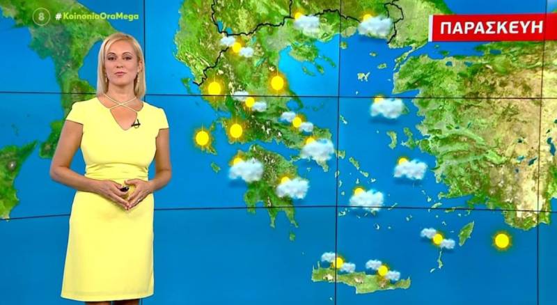 Αίθριος ο καιρός με αραιή συννεφιά σήμερα (Βίντεο)