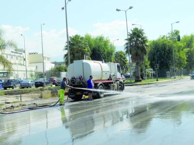 Απομάκρυνση της λάσπης