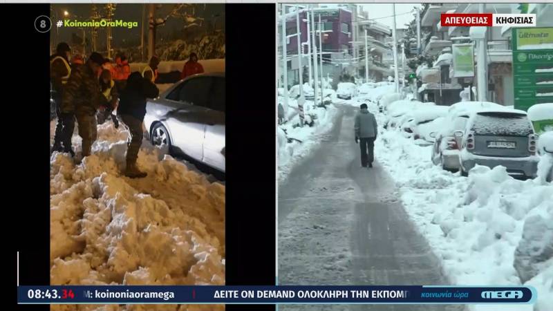 Έγκυος έμεινε εγκλωβισμένη για 20 ώρες στην Αττική Οδό (βίντεο)