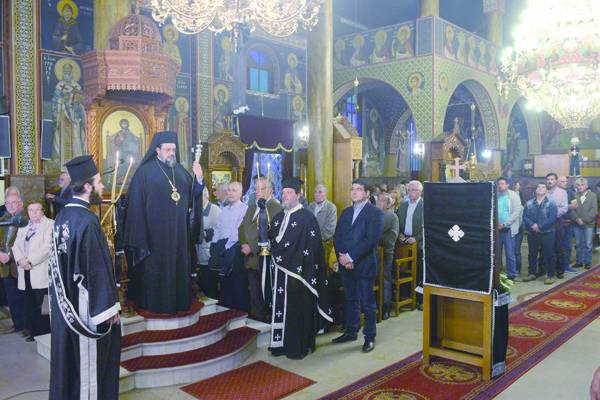Μεγάλη Δευτέρα στη Μητρόπολη Μεσσηνίας